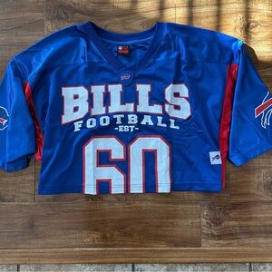 NFL Bills Crop Top